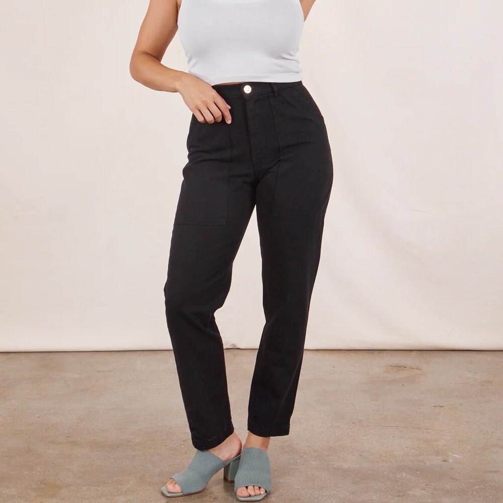 Big Bud Press Basic Black Pencil Pants